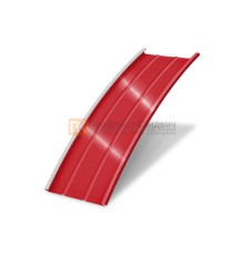 Продольно гнутый фальц профилированный 0,5 RAL 3020 Полиэстер