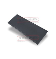 Кликфальц mini 0,5 Rooftop Matte RAL7024 мокрый асфальт с пленкой на замках