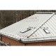 Кликфальц Pro 0,45 Полиэстер RAL9003 сигнальный белый с пленкой на замках