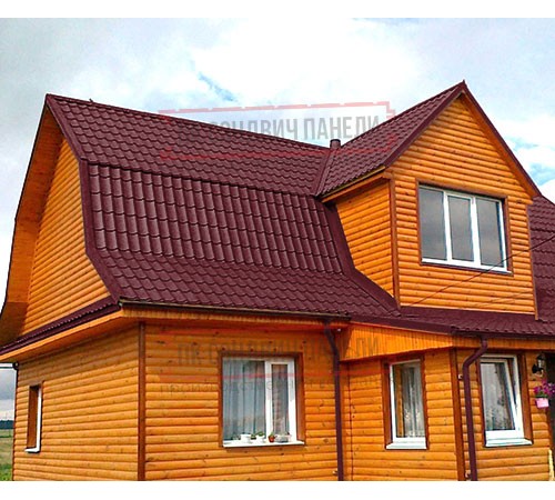 Металлочерепица классик плюс RAL3005 Quarzit lite-0.5