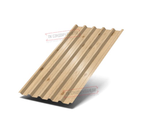 Профилированный лист С44-1000 ECOSTEEL-Сосна-0.5