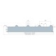 Сэндвич-панели арочные с пенополиуретаном, ширина 1000 мм, толщина 200 мм, 0.5/0.5, RAL1015