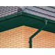 Софит металлический центральная перфорация 0,45 Drap ST с пленкой RAL 6005 зеленый мох