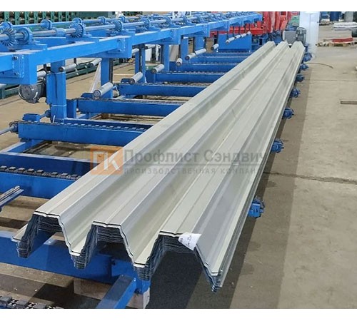 Профнастил Н153-840 RAL8004 Полиэстер-0,8