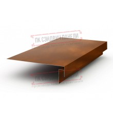 Планка карнизного свеса сложная 250х50х2000 КЛМА-Anticato-0.5
