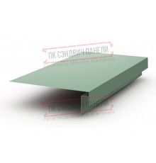 Планка карнизного свеса сложная 250х50х2000 PURMAN-Tourmalin-0.5