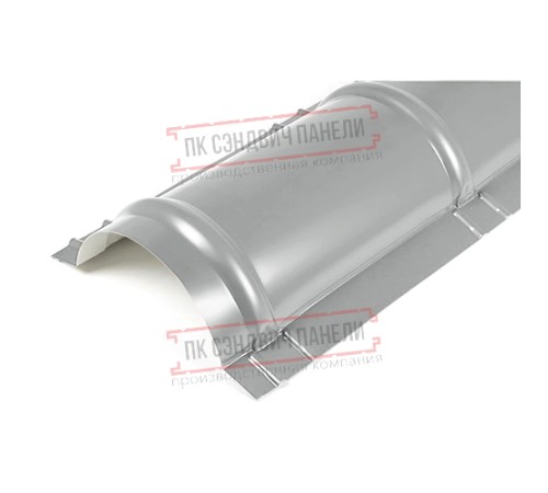 Планка конька круглого R110х2000 ПРМ-9006-0.5