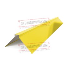 Планка конька плоского 120х120х2000 ПЭ-1018-0.45