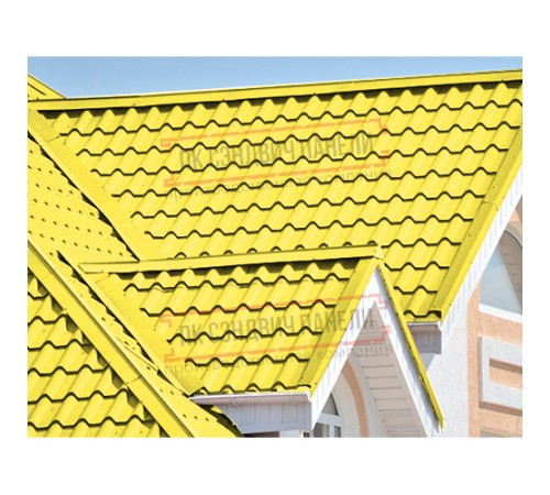 Планка конька плоского 150х150х2000 ПЭ-1018-0.5
