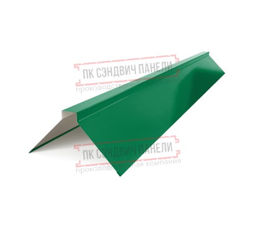 Планка конька плоского 190х190х2000 ПЭ-6029-0.45