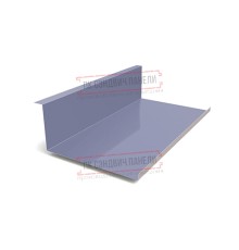 Планка примыкания нижняя 250х122х2000 PURMAN-Galmei-0.5