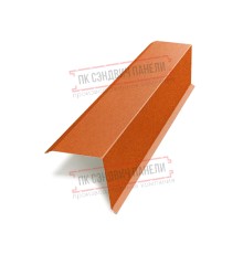 Планка торцевая 95х120х2000 AGNETA-CopperCopper-0.5