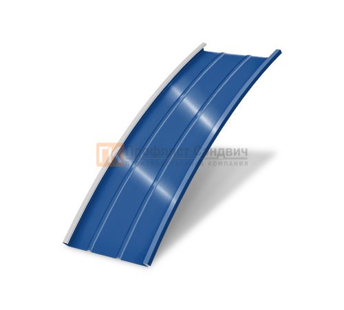 Продольно гнутый фальц профилированный 0,5 RAL 5005 Satin