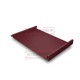 Кликфальц 0,45 Drap ST RAL3005 красное вино с пленкой на замках