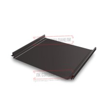 Кликфальц Pro 0,5 Satin RR32 темно-коричневый с пленкой на замках