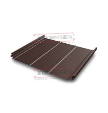 Кликфальц Pro Line 0,5 Quarzit PRO Matt RAL8017 шоколад