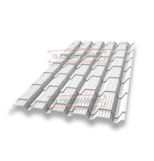 Металлочерепица Монкатта RAL9003 Satin-0,5
