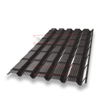 Металлочерепица Квадро профи RR32 Quarzit Pro Matt-0,5