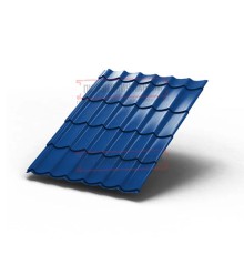 Металлочерепица Монтеррей RAL5005 Полиэстер-0.5