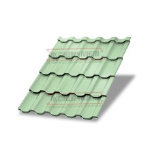 Металлочерепица Трамонтана-XL RAL6019 Norman-0.5