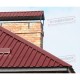 Профнастил МП35-1035 Пурман RAL-3011-0.5
