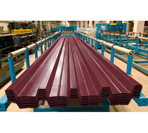 Профилированный лист Н60-845, Призма RAL-3005-0.5