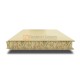 Сэндвич панели гладкие с минеральной ватой, ширина 1000 мм, толщина 120 мм, 0.5/0.5, RAL1014