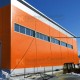 Сэндвич панели гладкие с пенополиизоциануратом, ширина 1200 мм, толщина 80 мм, 0.5/0.5, RAL2004