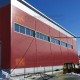 Сэндвич панели гладкие с пенополиизоциануратом, ширина 1200 мм, толщина 80 мм, 0.5/0.5, RAL3011