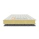 Сэндвич-панель для холодильных камер с пенополиизоциануратом, ширина 1200 мм, толщина 80 мм, 0.5/0.5, RAL9002