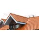 Сэндвич панели кровельные с пенополиизоциануратом, ширина 1200 мм, толщина 50 мм, 0.5/0.5, RAL2004