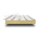 Сэндвич панели кровельные с пенополиуретаном, ширина 1200 мм, толщина 10 мм, 0.5/0.5, RAL9010