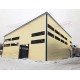 Сэндвич панели стеновые с минеральной ватой, ширина 1000 мм, толщина 180 мм, 0.5/0.5, RAL1014