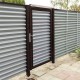 Калитка Жалюзи 2,0х1,5 RAL 8017 без заполнения