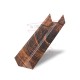 Стойка жалюзи Milan,Tokyo 0,45 Print Elite Chestnut Wood (обратная сторона серая)