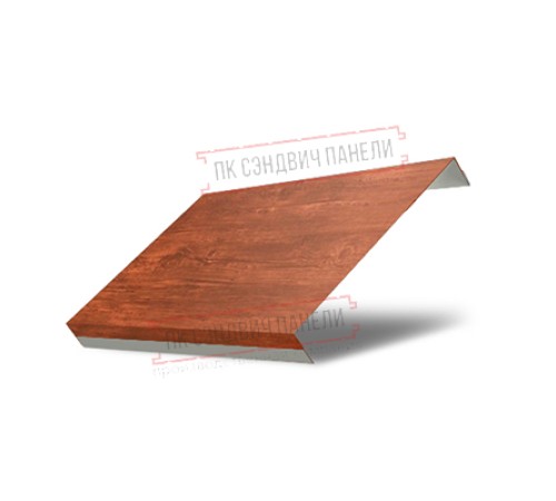 Ламель обратная 150 жалюзи Texas 0,45 Print Premium Cherry Wood
