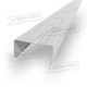 Декоративная планка П - 60х30, Беленний Дуб - 0,45мм