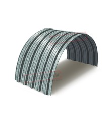 Профнастил НС35ПГ-0.55, Ширина-1100, Оцинкованный